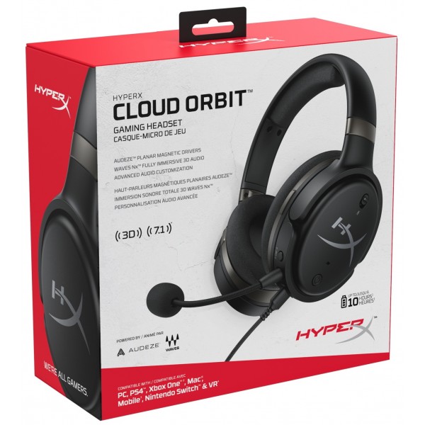 Naujos ausinės KINGSTON HyperX Cloud Orbit